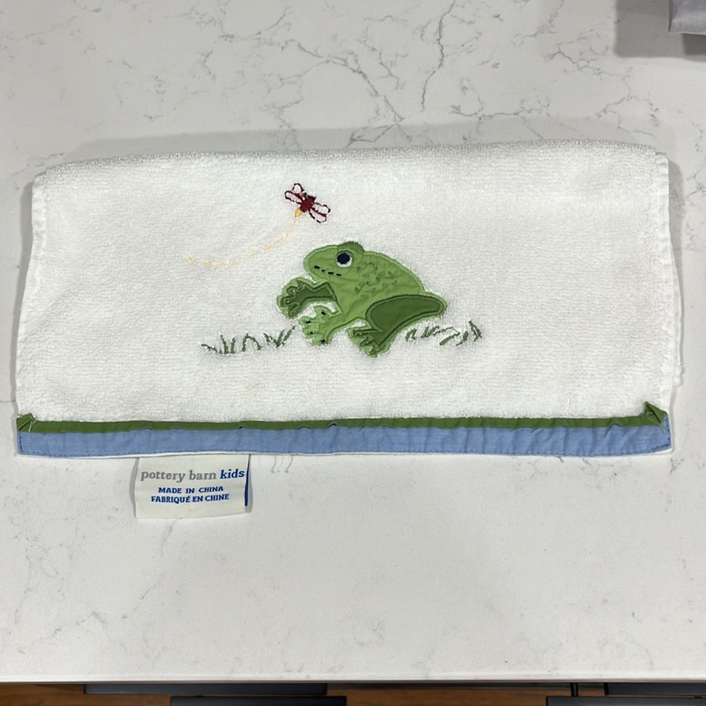 Pottery Barn kids Decorative Hand towel & wash cloth - Picture 4 of 7